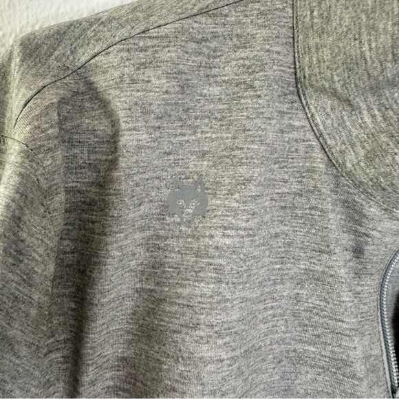 Greyson Men’s M Gray 1/4 Zip Clear Golf Balls Windbreaker Top - Picture 3 of 13